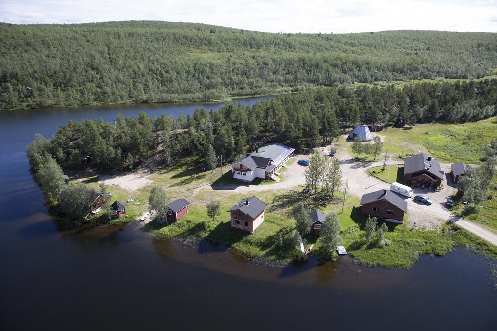 Hotel Kelotin Rantamajat Leppäjärvi Exterior foto