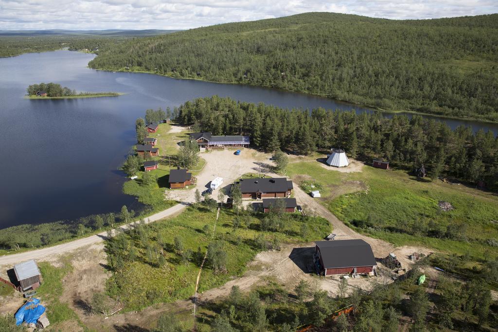 Hotel Kelotin Rantamajat Leppäjärvi Exterior foto